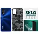 Захисна гідрогелева плівка SKLO Back (тил) Camo для Realme C11 (2021) Сірий / Army Gray