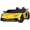 Электромобиль детский Bambi Lamborghini Racer M 5738AL-6 с музыкой светом Bluetooth и надувными колесами