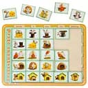 Дерев'яний пазл-вкладиш Вчимо прийменники Ubumblebees (ПСД135-УКР) PSD135-UKR сортер