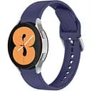 Браслет Galaxy OneLine для Samsung Galaxy Watch 5 - синій ширина кріплення 20мм силікон Watchbands (W41-9WB56061241)