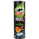 Чипсы Pringles Hot Kickin Sour Cream Flavour со вкусом сметаны и лука 160 г