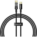 Кабель Baseus Explorer with Auto Shutdown USB-C to USB-C 100w 1m Cluster Black (P10319703111-00) [152047]