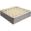 Органайзер для хранения МВМ My Home (MVM) на 24 секции 33х33х10 см светло-серый (TH-09-24 LIGHT GRAY)