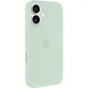 Чохол Epik Silicone case AAA with Magsafe and Animation button для Apple iPhone 16 Plus 6.7 Aquamarine