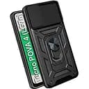 Панель BeCover Military для Tecno POVA 4 (LG7n) Black (709154)