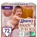 Набір підгузків-трусиків Libero Touch Pants 4 (7-11 кг), 72 шт. (2 уп. по 36 шт.)