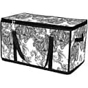 Кошик Idea Home Anthracite Flowers DB-28 з кришкою 60x30x30 см (DB-28 прям. з/кр з/блиск Anthracite Flowers)