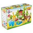 Конструктор дитячий блоковий Зоопарк, 160 елементів, ТехноК, 1119