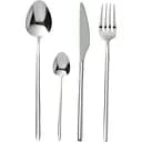 Набір столових приборів J-line сріблястий 24 шт. (49007)