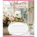 Зошит учнівський "Букети" 018-540154L-5 в лінію, 18 аркушів