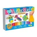 Набор для лепки с воздушным пластилином Elastic Clay 70141, 30 стиков
