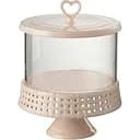 Цукерниця J-Line 21 см рожева (34705)