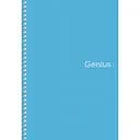 Тетрадь для записей Genius А5, в клеточку, спираль, 80 л., синяя (A5-080-6806K)