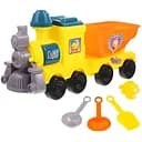 Паровозик с куличами 8295-81Y детский игровой набор для веселой игры в песочнице и на пляже