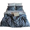 Комплект постельного белья Lelit Евро 200х215 см сатин страйп SS-3026/1 серый (le2000000142807)