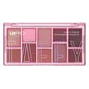 Набір тіней для повік LN Professional Multi-Finish Eyeshadow Palette, відтінок 404, 10 г