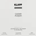 Набор Klapp Caviar Power Treatment (peel/6g + f/conc/3,5ml + f/mask/10ml)