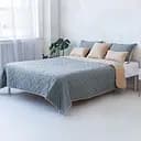 Набор Sonex Bora Bora: декоративное покрывало 220х240 см + 2 наволочки 50х70 см коричневый с серым (SO102399)