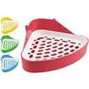 Туалет для грызунов с сеткой TatraPet Jumbo 24х16х9.5 см в ассортименте