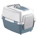 Туалет для котів Stefanplast Wiva Cat з фільтром 55х40х40 см білий/темно-cірий (97971)