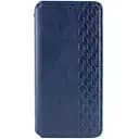 Кожаный чехол-книжка GETMAN Cubic (PU) для Samsung Galaxy M34 5G Синий