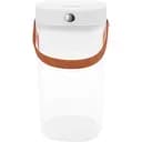 Емкость для хранения MVM My Home 1.05 л прозрачная с белым (KP-07 L T/WHITE)