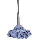 Швабра-моп веревочная для мытья пола 134 см, голубой Household Cleaning Products HP-35015-13BL