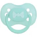 Силиконовая симметричная пустышка Canpol Babies Pastelove бирюзовая 18+ мес. (22/418)