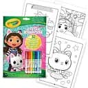 Раскраска Crayola Gabby's Doll's House 32 страницы и 7 фломастеров