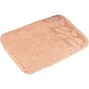 Рушник махровий Home Line Натюрель з бордюром 130х70 см кораловий (162257)