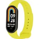 Силіконовий ремінець BeCover для Xiaomi Mi Smart Band 8 Yellow (709399)