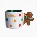 Чашка порцелянова новорічна Marry Christmas 350 мл Різні кольори Yiwu FM-CS-51WGR