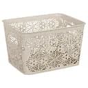 Корзина Violet House Ажур Cappuchino, 7 л, бежевый (0502 №2 Ажур CAP б/кр. 7 л)