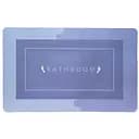 Коврик суперпоглащающий в ванную Stenson 80x50 см прямоугольный светло-фиолетовый (26277)