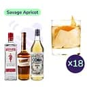 Коктейль Savage Apricot (набор ингредиентов) х18 на основе Beefeater