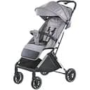 Дитяча прогулянкова коляска-книжка El Camino ME 1129 Link Silver Striped Срібна