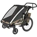 Дитяча коляска Thule Chariot Cross 2 Double (Faded Khaki) (TH 10201037)