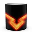 Кухоль GeekLand Код Гіас Code Geass fire CG.02.21 330 мл білий