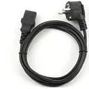 Мережевий кабель 2E Cablexpert шнур живлення 220 в подовжений 1.8 м Євровилка