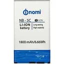Аккумулятор AAAA-Class Nomi NB-5C/1500 mAh