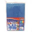 Фетр HARD, 170 г/м², 1.2 мм, Темно-голубой, А4, 10 шт. в упаковке