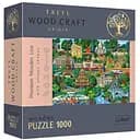 Пазл Trefl дерев'яний фігурний Популярні місця Франції 1000 ел. (20150)