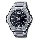 Чоловічі сталеві наручний годинник Casio оригінал Японія Collection MWA-100HD-1AVEF зі сталевим браслетом