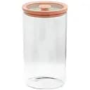 Ємність Vittora скляна з вакуумною скляною кришкою 1100 мл (135502)