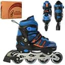 Ролики раздвижные подростковые A4139-L-BL размер (39-42)