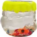 Вязкая масса слайм Danko Toys Crystal Slime CS-01-01U с бусинками желтая