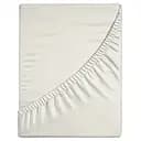 Простынь на резинке LeLit P-0213 полисатин 180х200+25 см молочный (le2000000313429)