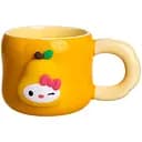 Чашка фарфоровая Yiwu Sanrio 400 мл с магнитом оранжевый Yiwu FM-37B