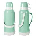 Термос Ardesto Gemini Gourmet, пластик, стеклянная колба, зеленый, 2000 мл (AR2620GRG)