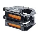 Педалі велосипедні складані алюмінієві Wellgo F265 на полімерних підшипниках Чорний (G0001518)